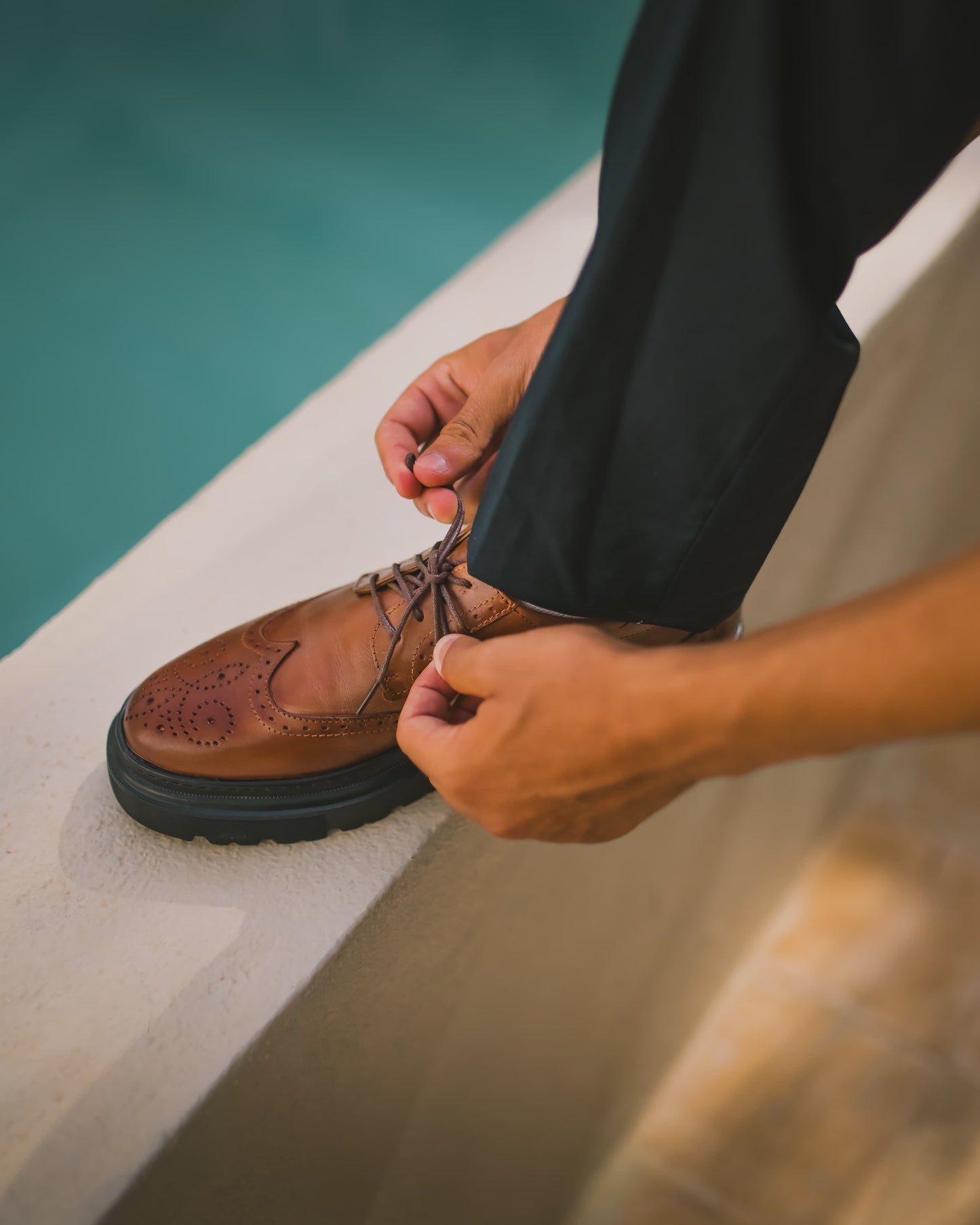 Brogue Marron Prestige