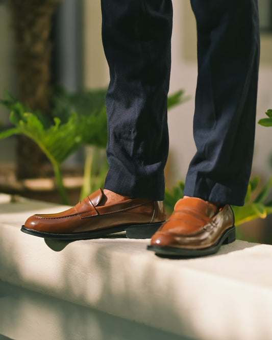 Loafer Camel Élégance