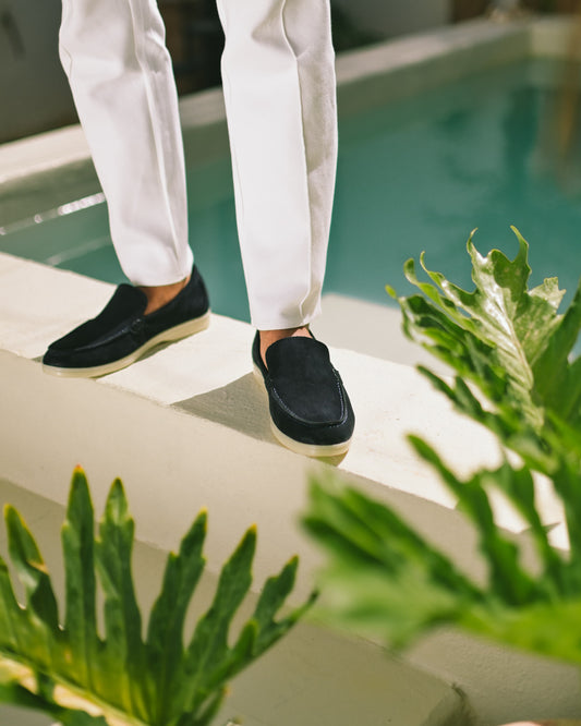 Slip-On bleu Casual