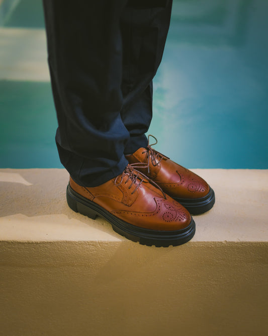 Brogue Marron Prestige